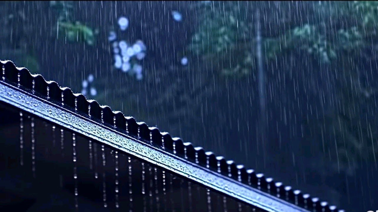 Night Rain Sounds to Fall Asleep Fast