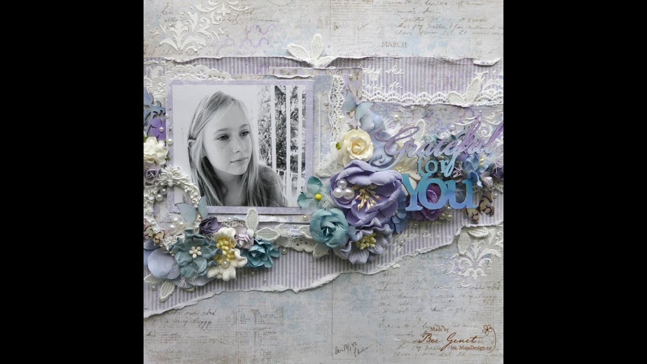 Greatful for You - A Layout for Maja Designs