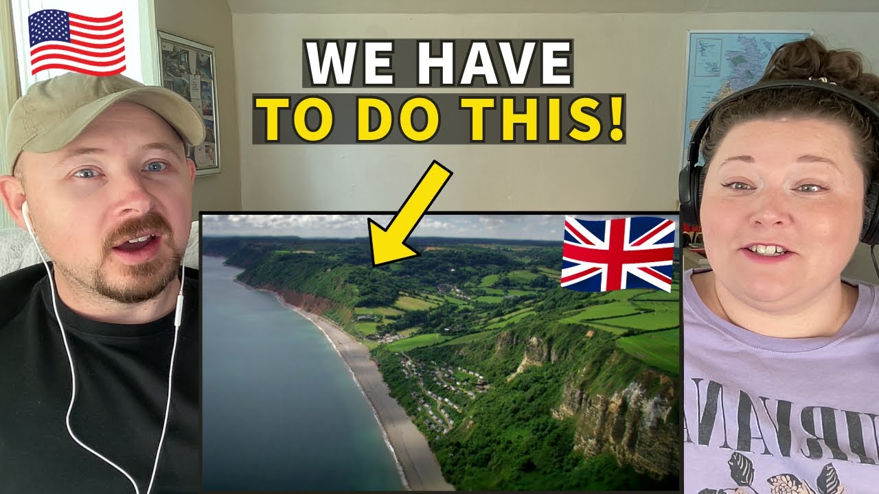 Americans React to England's South West Coast Path - STUNNING!