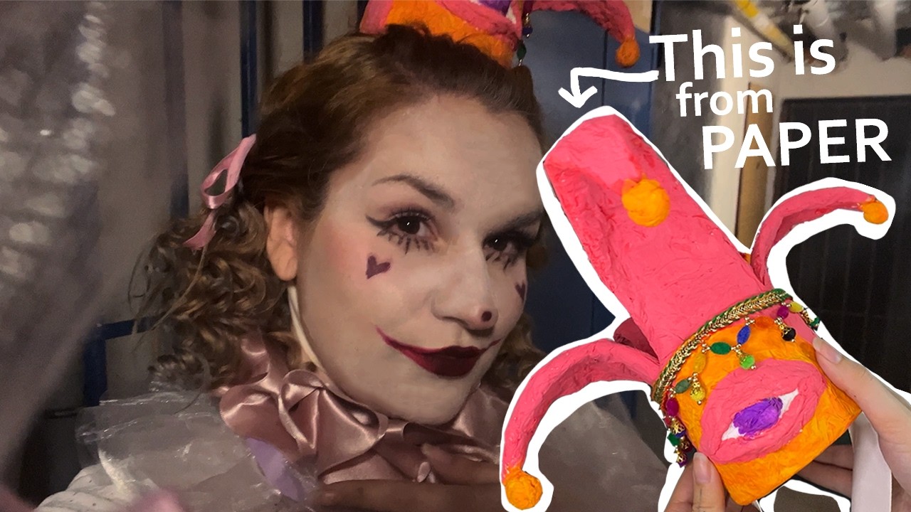 DIY Clown Costume on a Budget | Easy Halloween Tutorial 👻