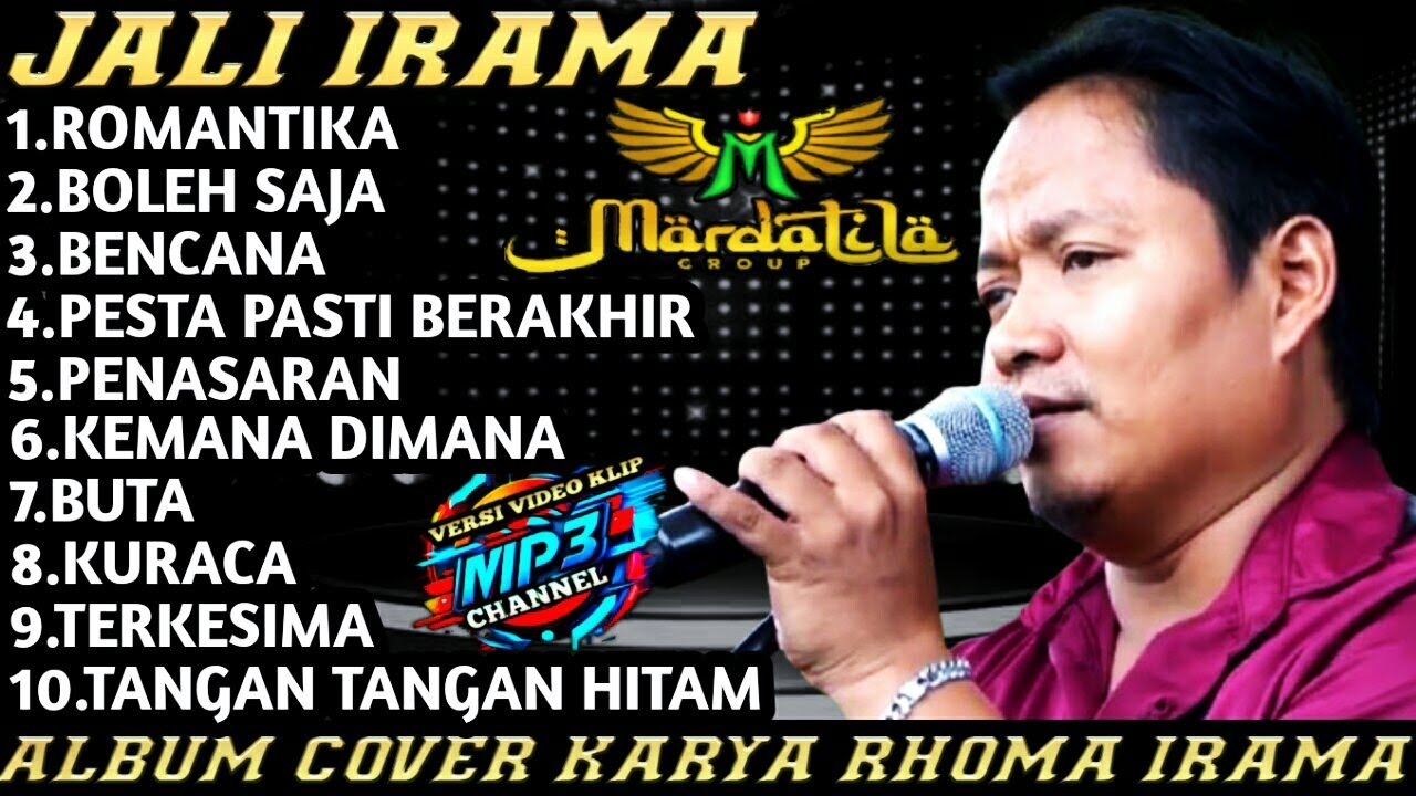 JALI IRAMA | MARDATILA GROUP | ALBUM COVER | KARYA RHOMA IRAMA#8