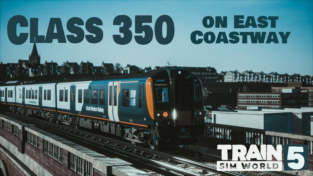 Class 350 on East Coastway | Brighton to Eastbourne | Train Sim World 5 | #022