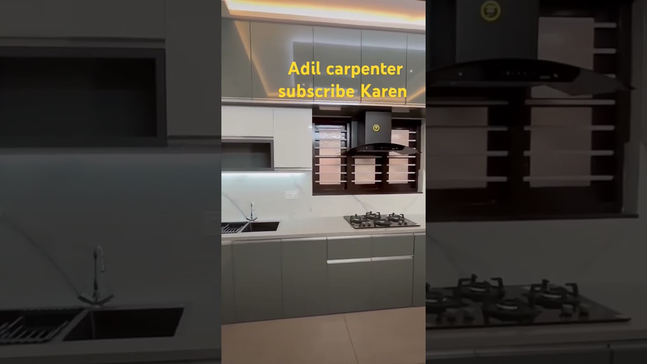 Adil carpenter subscribe Karen #best #video #kitchen #almirah #designmixfurniture
