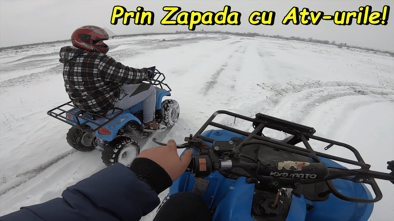 ❌Cu Atv-urile prin zapada!❄Atv Snow Vlog #36❌