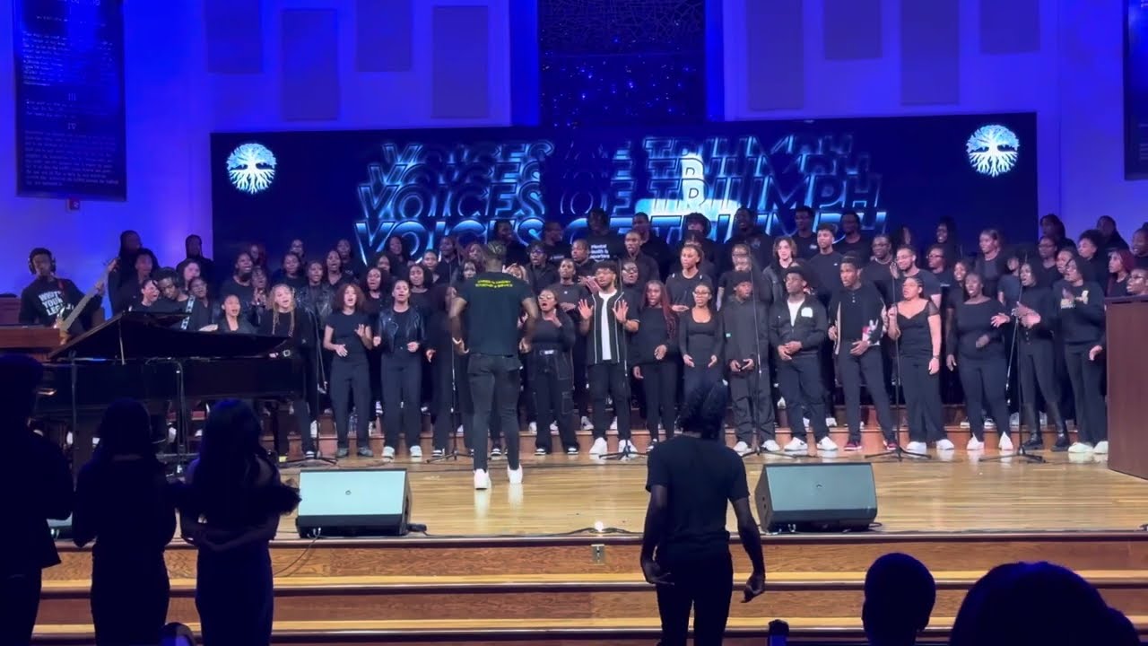 Sinking by Tye Tribbett. Voices of Triumph '24 Oakwood University Blackout '24 @TYETRIBBETT