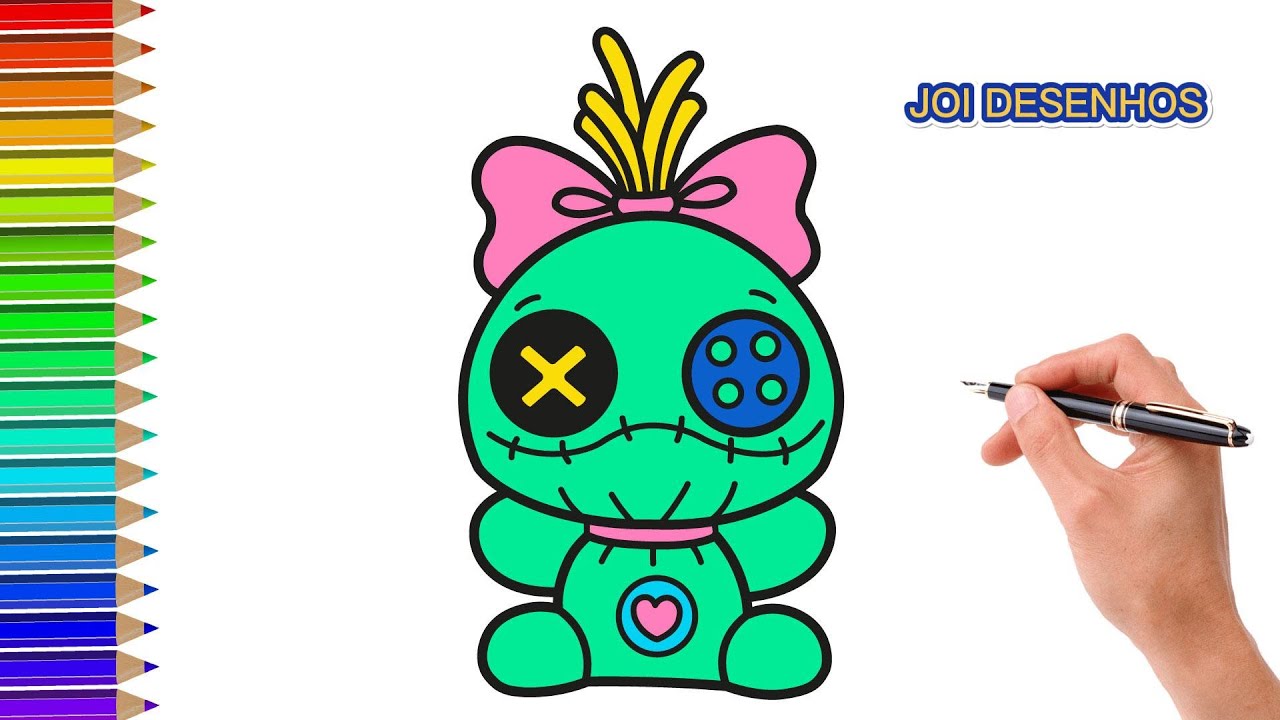 COMO DESENHAR A XEPA (lilo & stitch) | how to draw xepa (lilo & stitch) 🎨