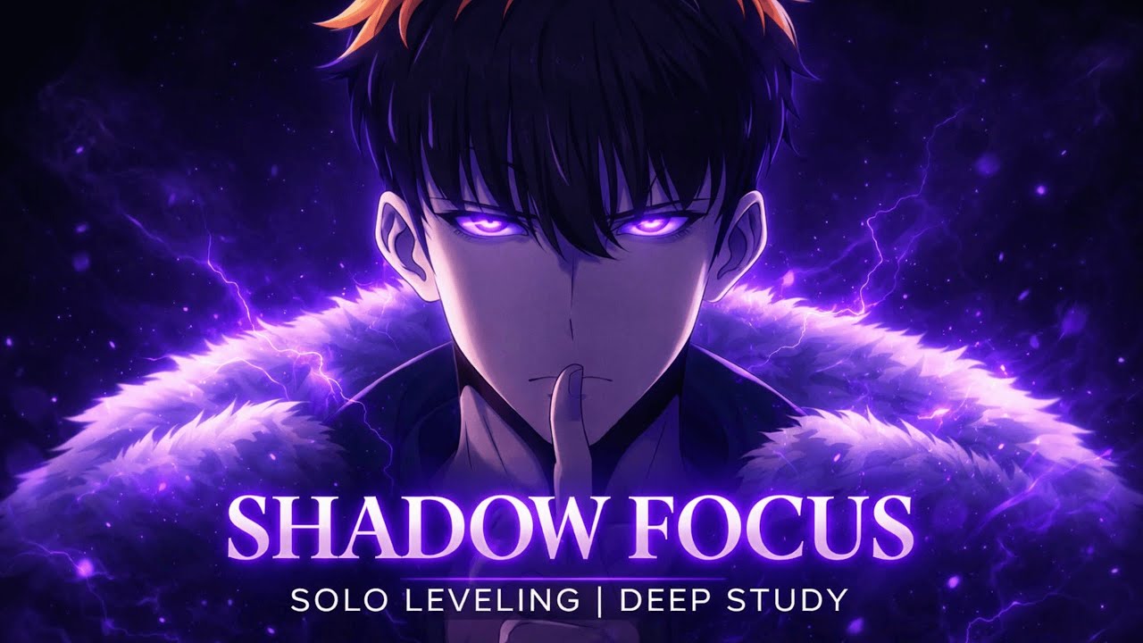 SHADOW FOCUS II | Jinwoo’s Silent Concentration (Solo Leveling Deep Focus Album)