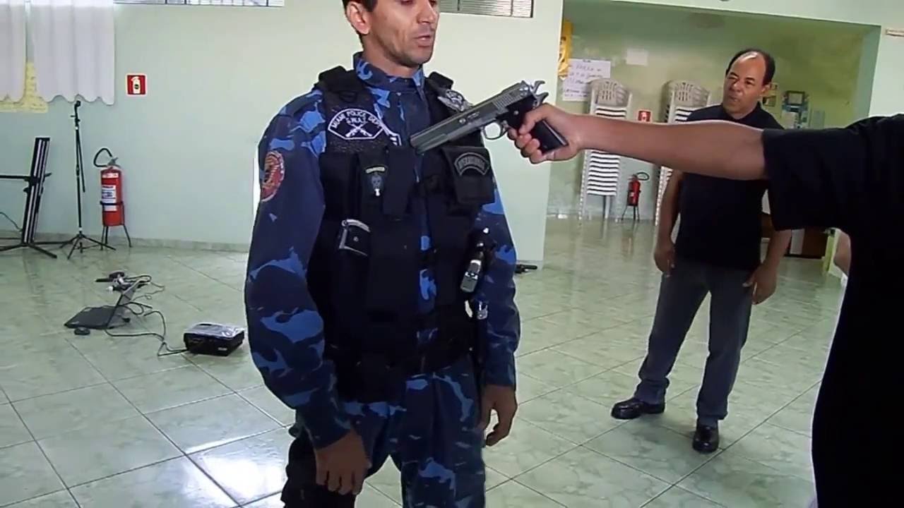 ✅ Desarme com armas de fogo - t&eacute;cnica de desarme com arma - Mestre Rayllamm - sqts - sistema sqts