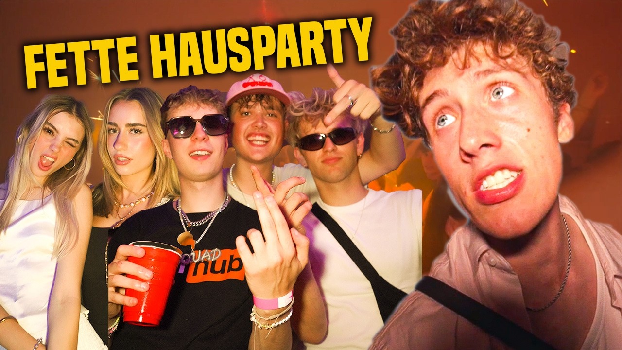 Ich wurde auf eine Influencer Party eingeladen ft. HeyMoritz, Cenkgo,...