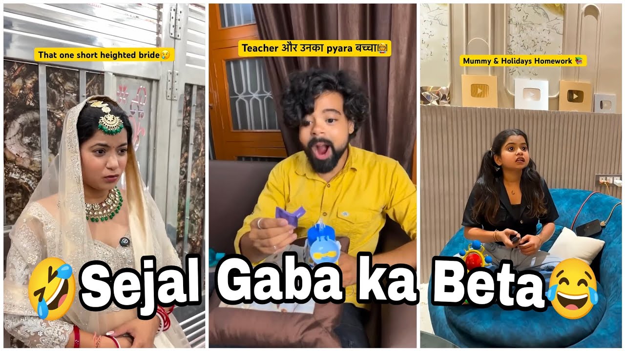 🤣Sejal gaba ka beta 🤣@sejalgaba