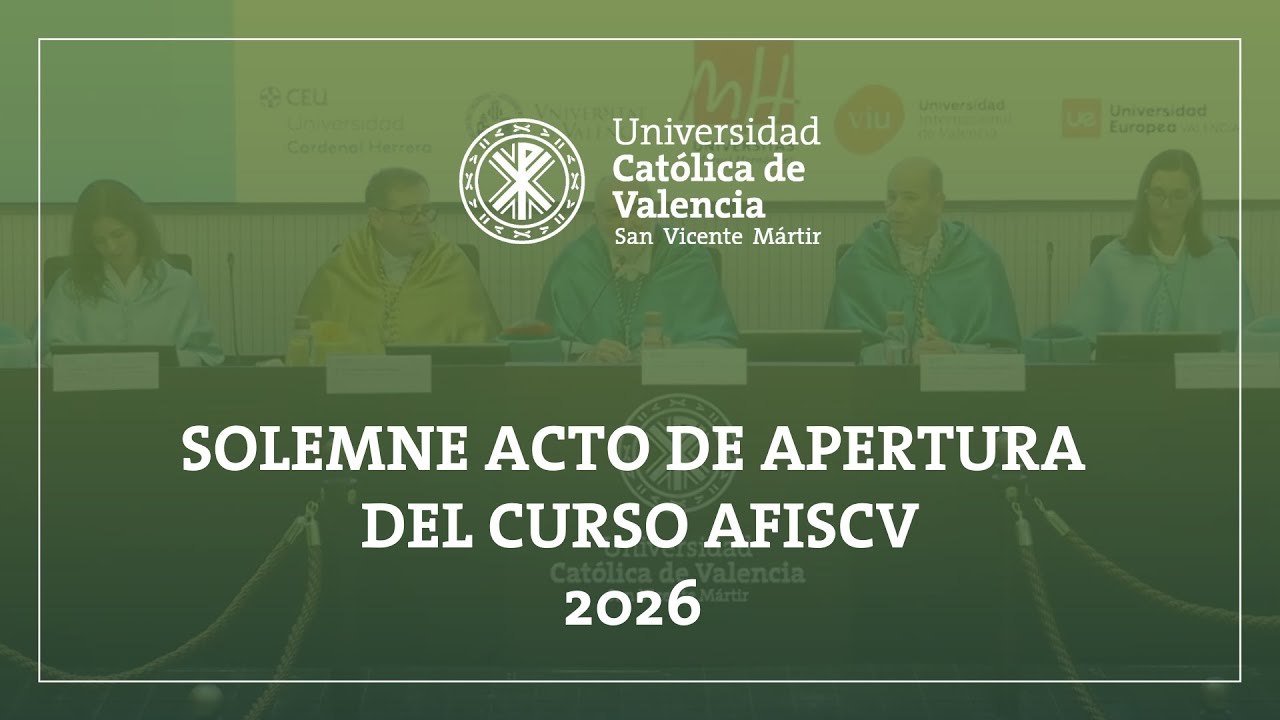 Solemne Acto de Apertura del Curso 2026 AFISCV