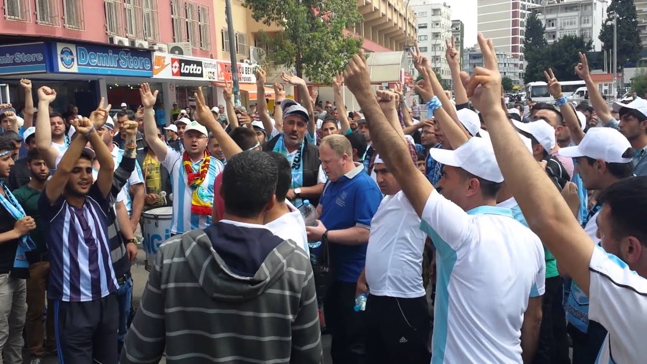 DERSİMSPOR ve AdanaDemirSpor  - Taraftarları Gündogdu Marşı 2014 -