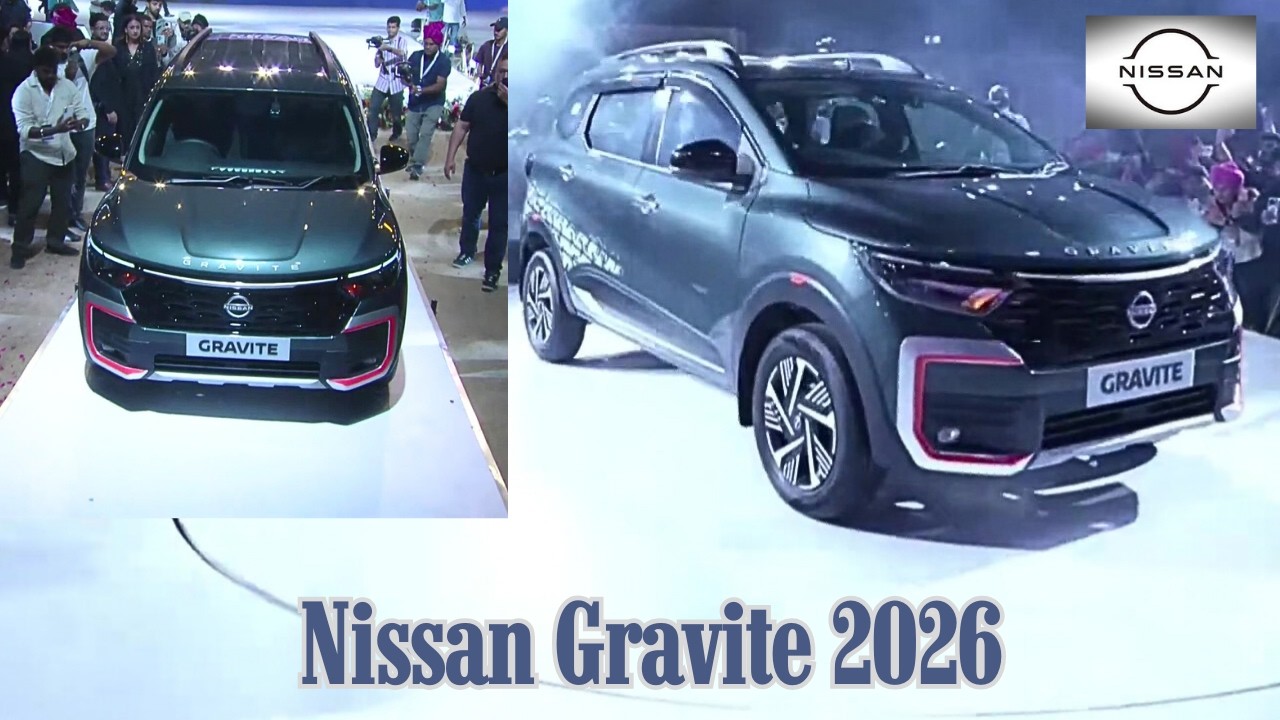The All-New Nissan Gravite Launched in India! 🇮🇳🔥 | 7-Seater, Standard 6 Airbags & Disruptive Price!