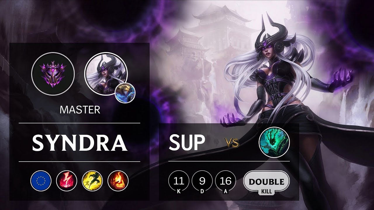 Syndra Support vs Thresh - EUW Master Patch 9.18