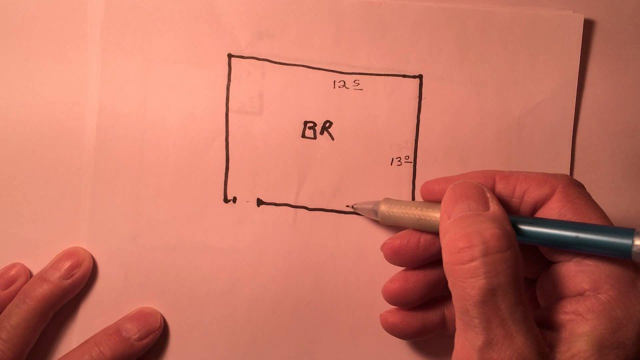 Drawing floorplans for Xactimate field scope and report preparation
