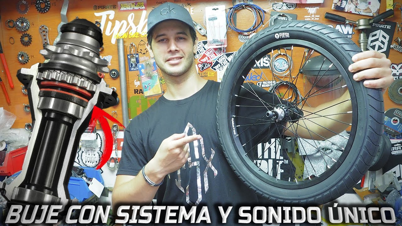 ME MONTO UN BUJE CON SISTEMA ÚNICO DE IMANES Y UN SONIDO MUY ESPECIAL | Flybikes Magneto Hub