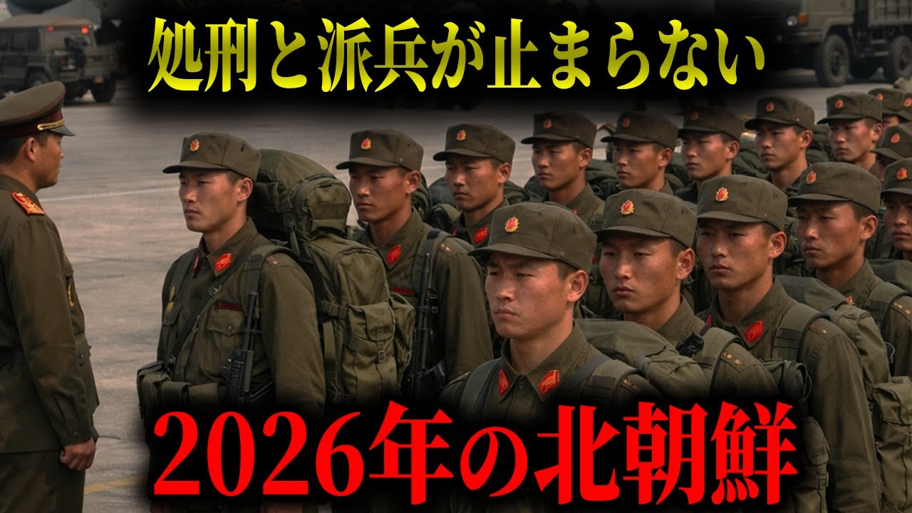 【奪われ続ける日常】処刑と派兵が止まらない2026年の北朝鮮