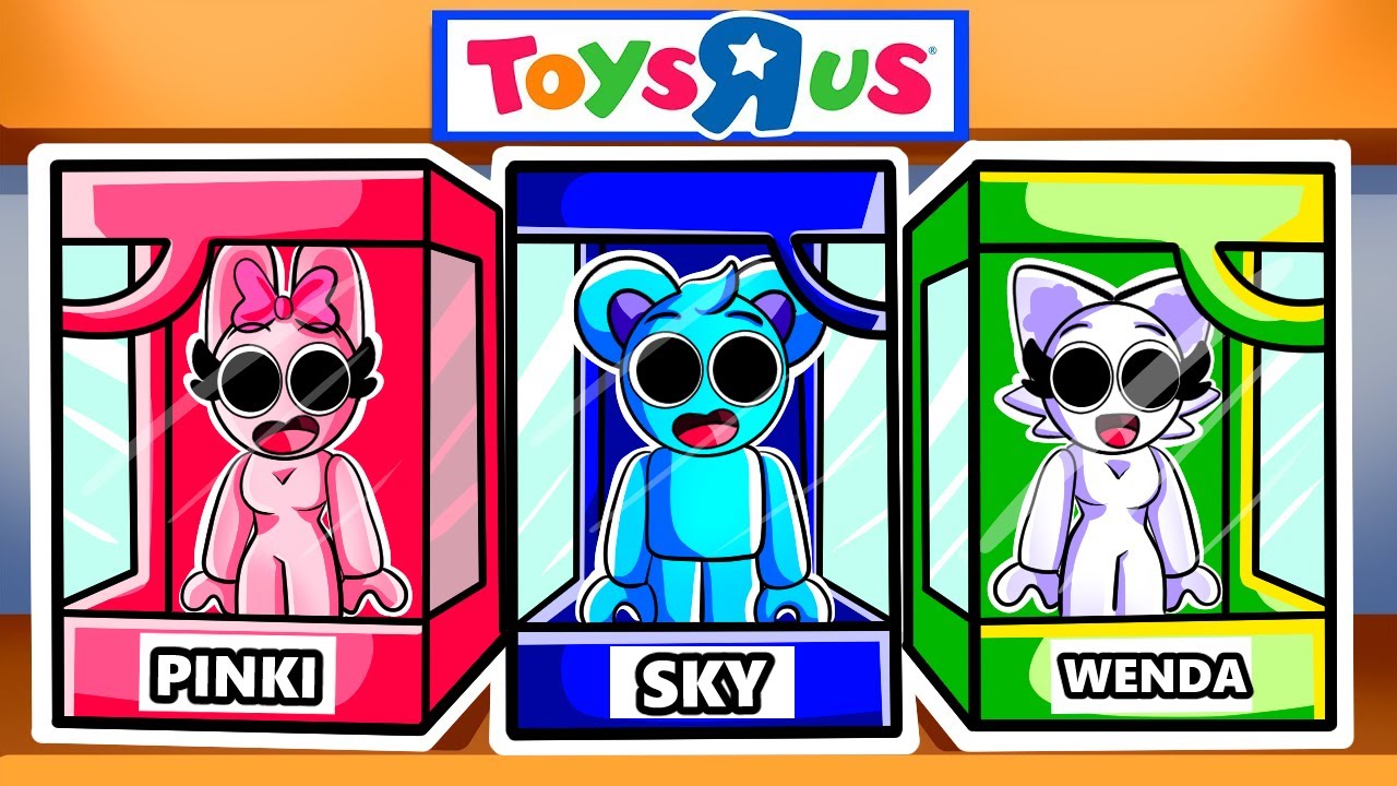 Nos convertimos en juguetes en Roblox Snapchat… (sprunki)