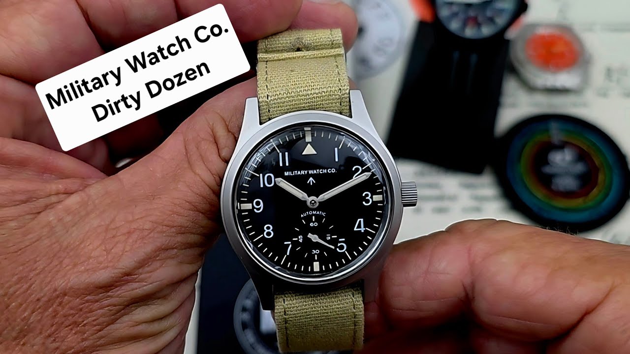 Military Watch Co. Dirty Dozen Ref. DD/01/AU/L TD