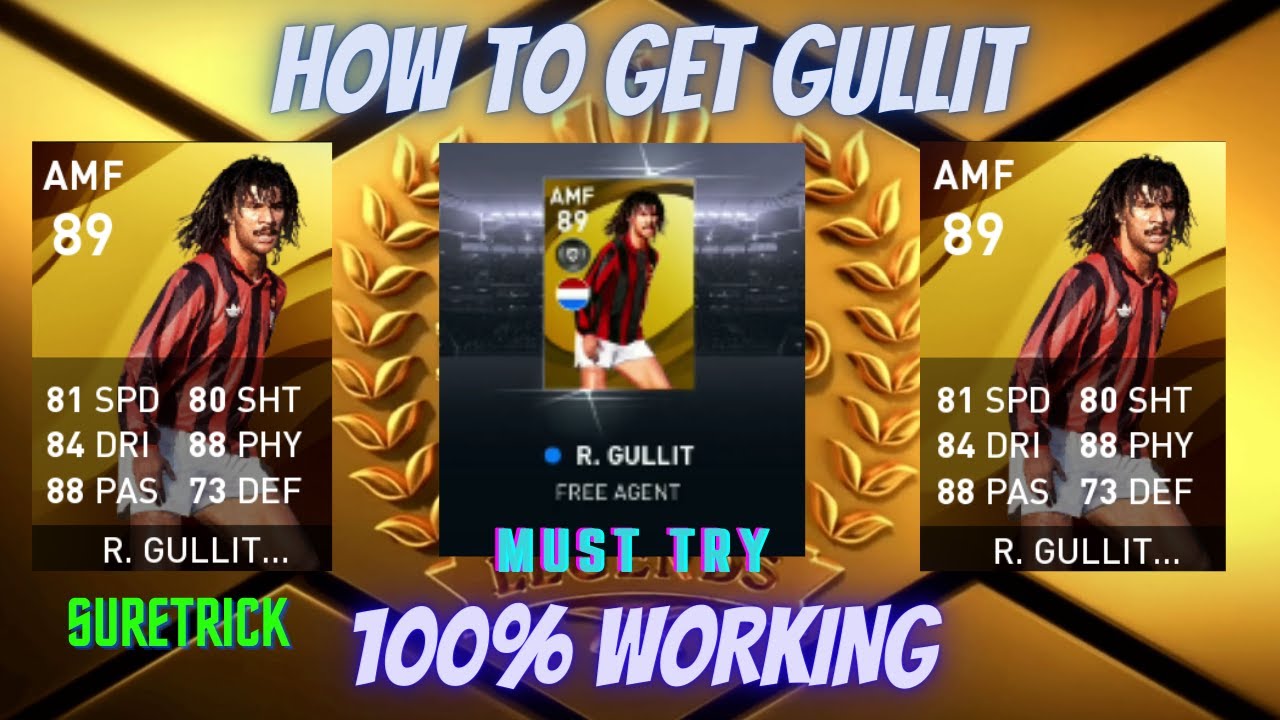 TRICK TO GET LEGEND GULLIT  IN PES 21 MOBILE(27/01/2022)| LEGENDS: Worldwide Clubs Pes 2021 Mobile