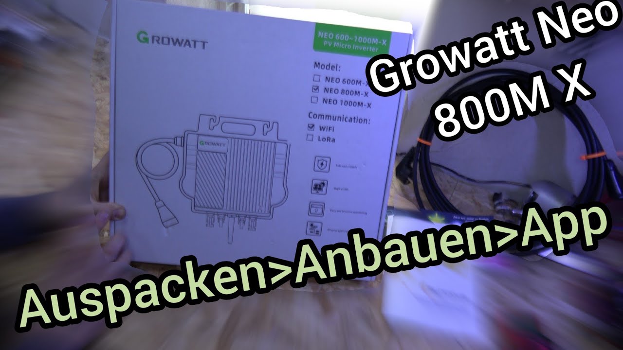 Growatt Neo 800M X | Günstiger und guter Wechselrichter?