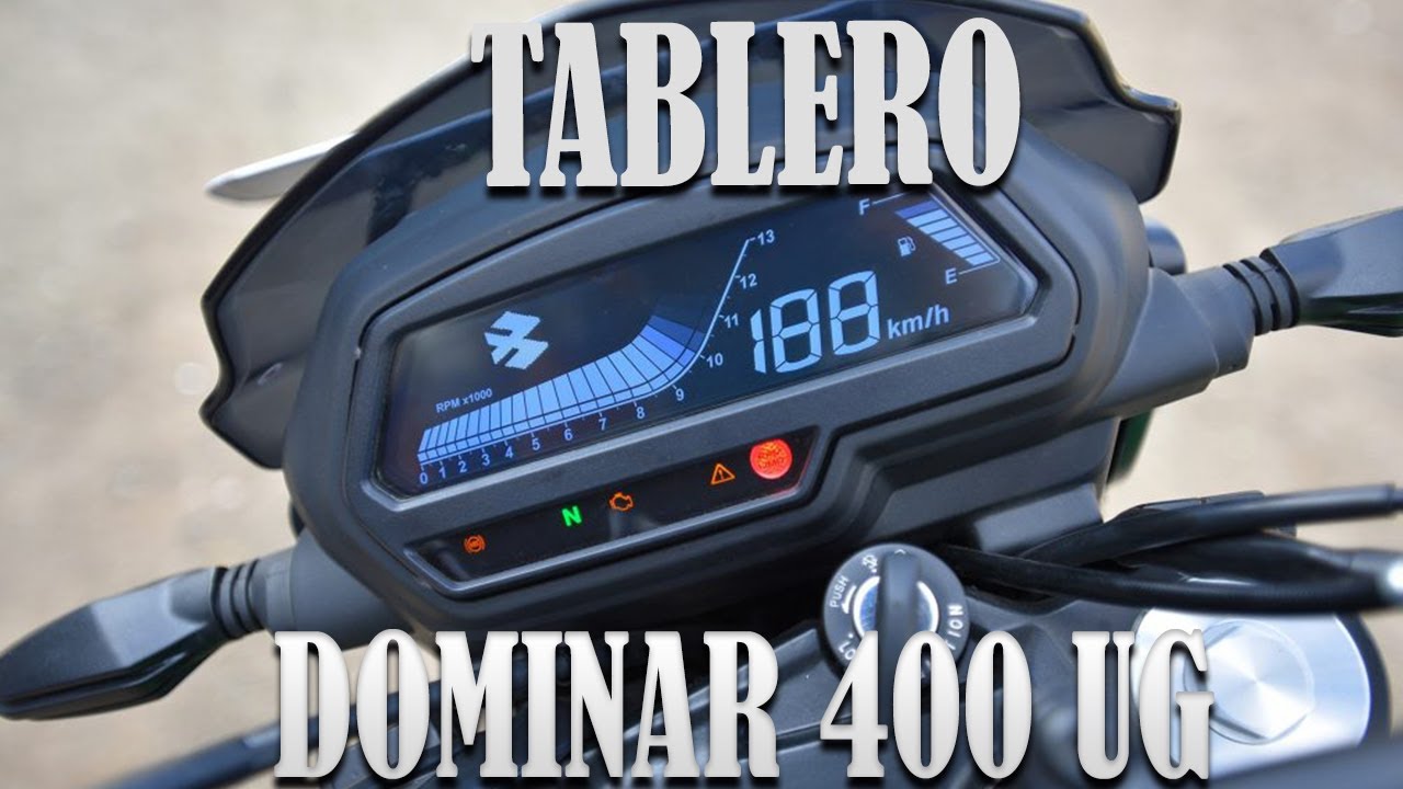 DOMINAR 400 | Funciones del Tablero |