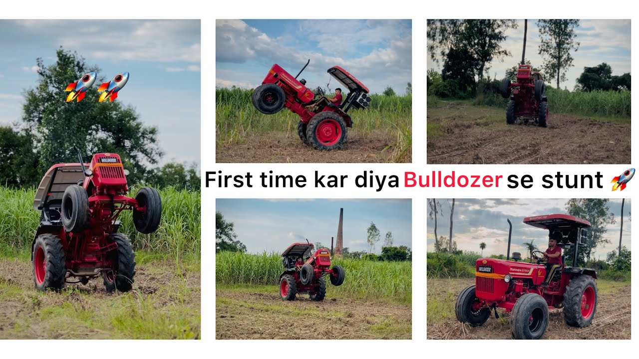 First time kar diya BullDozer se stunt 🚀🚀