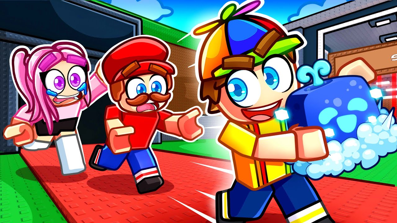 Johnny Plays Steal A BLOX FRUIT...