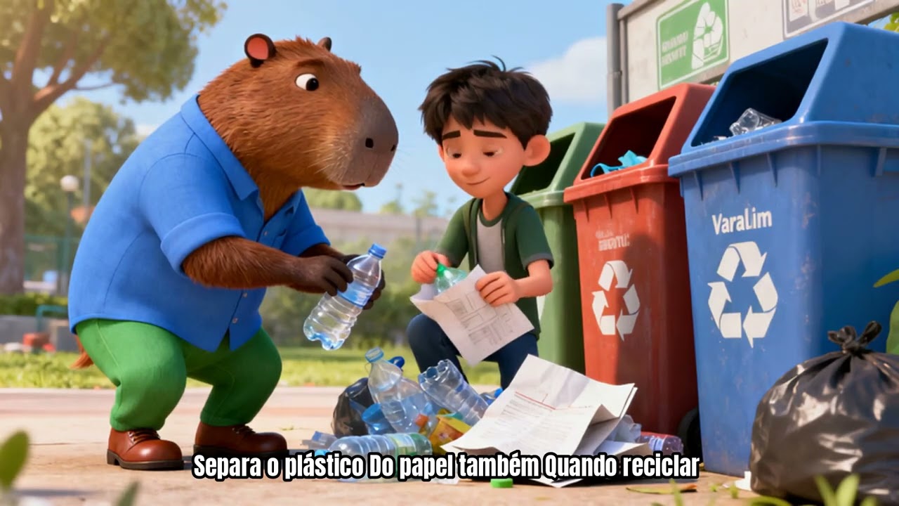 A Capivara Varalim e o planeta