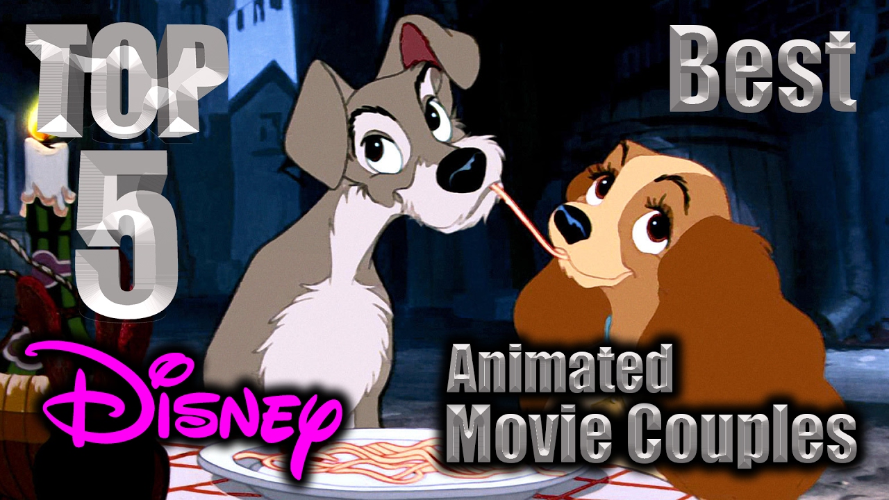 Top 5 Best Disney Animated Movie Couples