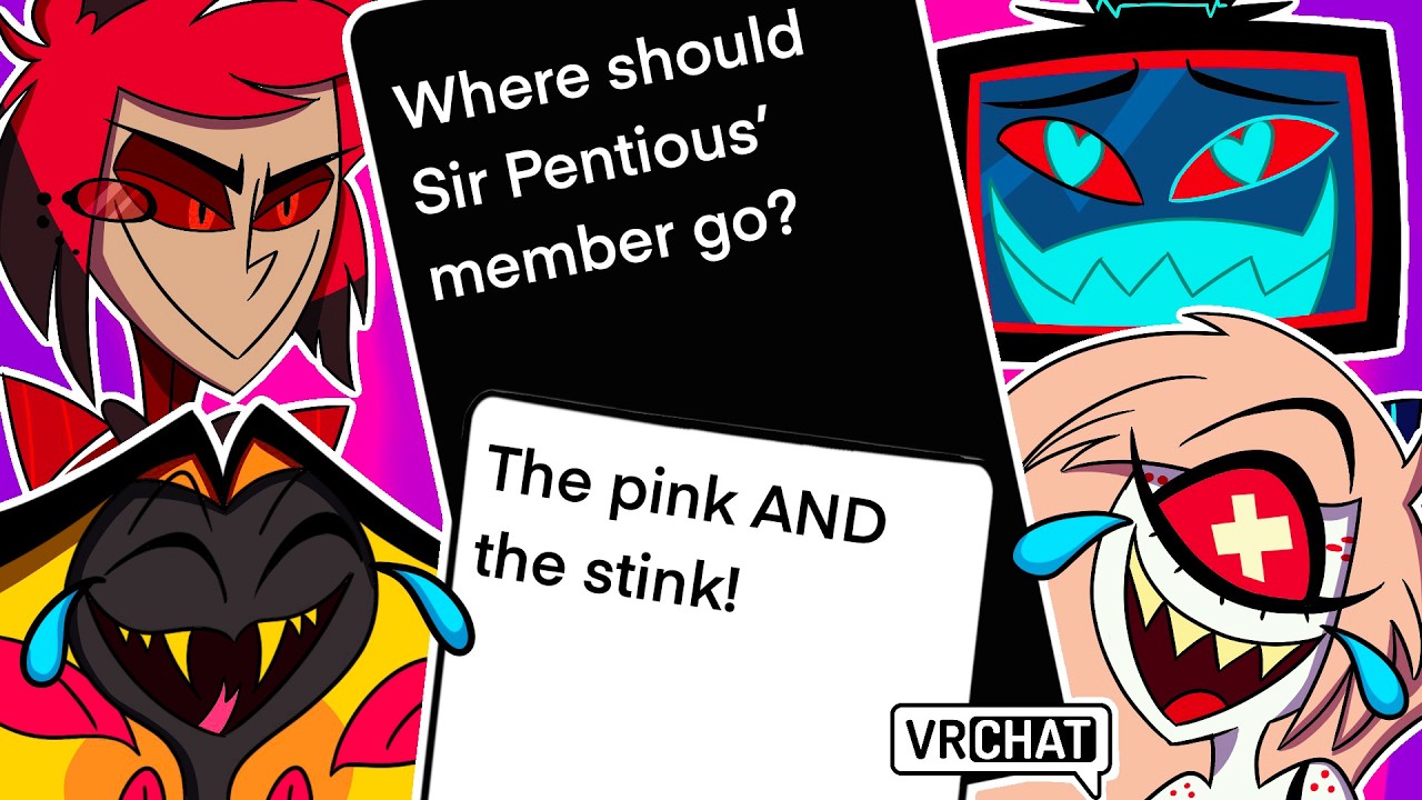 Radiostatic Plays Cards Against Humanity in Hazbin Hotel