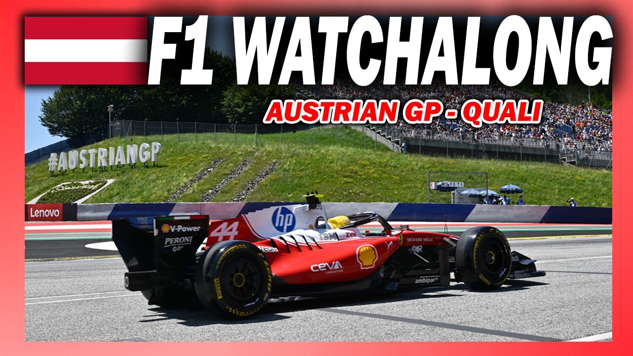 🔴 F1 Watchalong - AUSTRIAN GP - QUALI - with Commentary & Live Timings