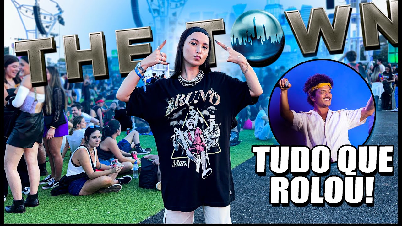 FUI AO SEGUNDO DIA DO THE TOWN!