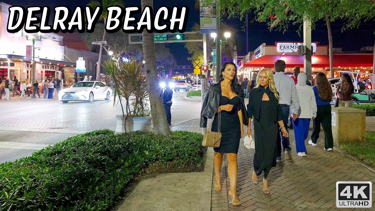 Delray Beach Florida - Vibrant Nightlife