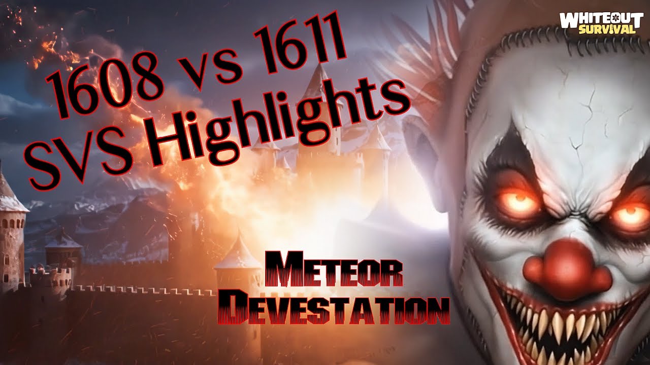 Whiteout Survival - 1608 vs 1611 SVS Highlights