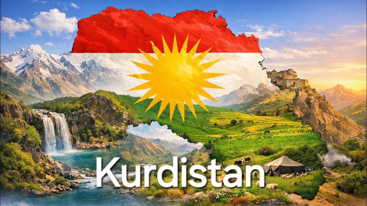 Yek Dil, Yek Welat أقوى أغنية كردية حماسية نار 🔥 🔥 🔥 توحيد أجزاء كردستان الأربعة 