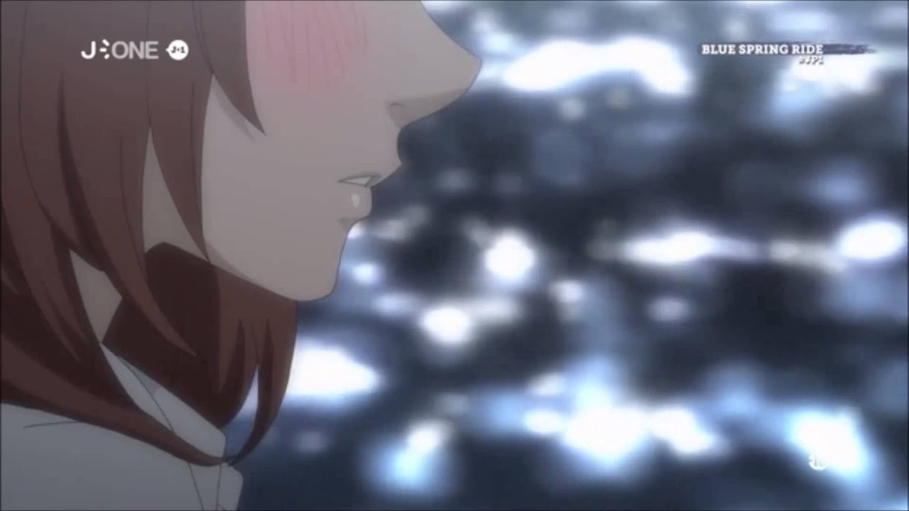 Ao Haru Ride Kou and Futaba enchanted