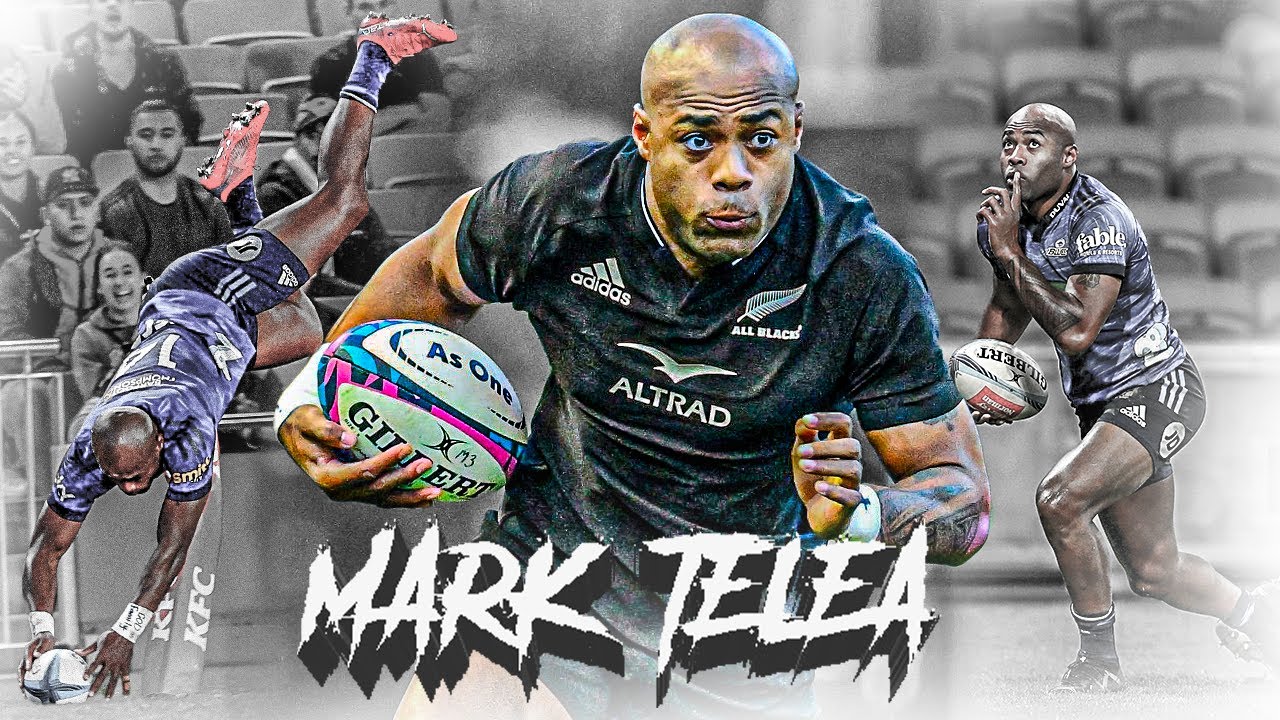 Mark Telea Is A Beast For The All Blacks | Brutal Rugby Speed, Agility & Big Hits