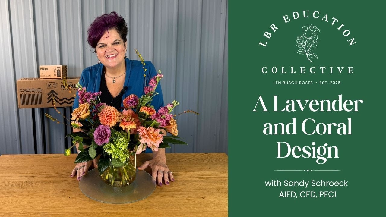 Lavender + Coral = This Season’s Prettiest Floral Trend with Dahlias!