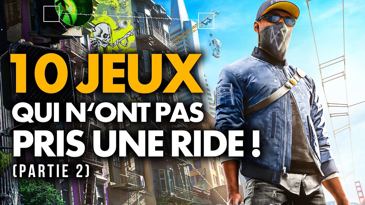 10 anciens JEUX qui RIVALISENT (ou surpassent) des jeux de 2025 😳 Partie 2