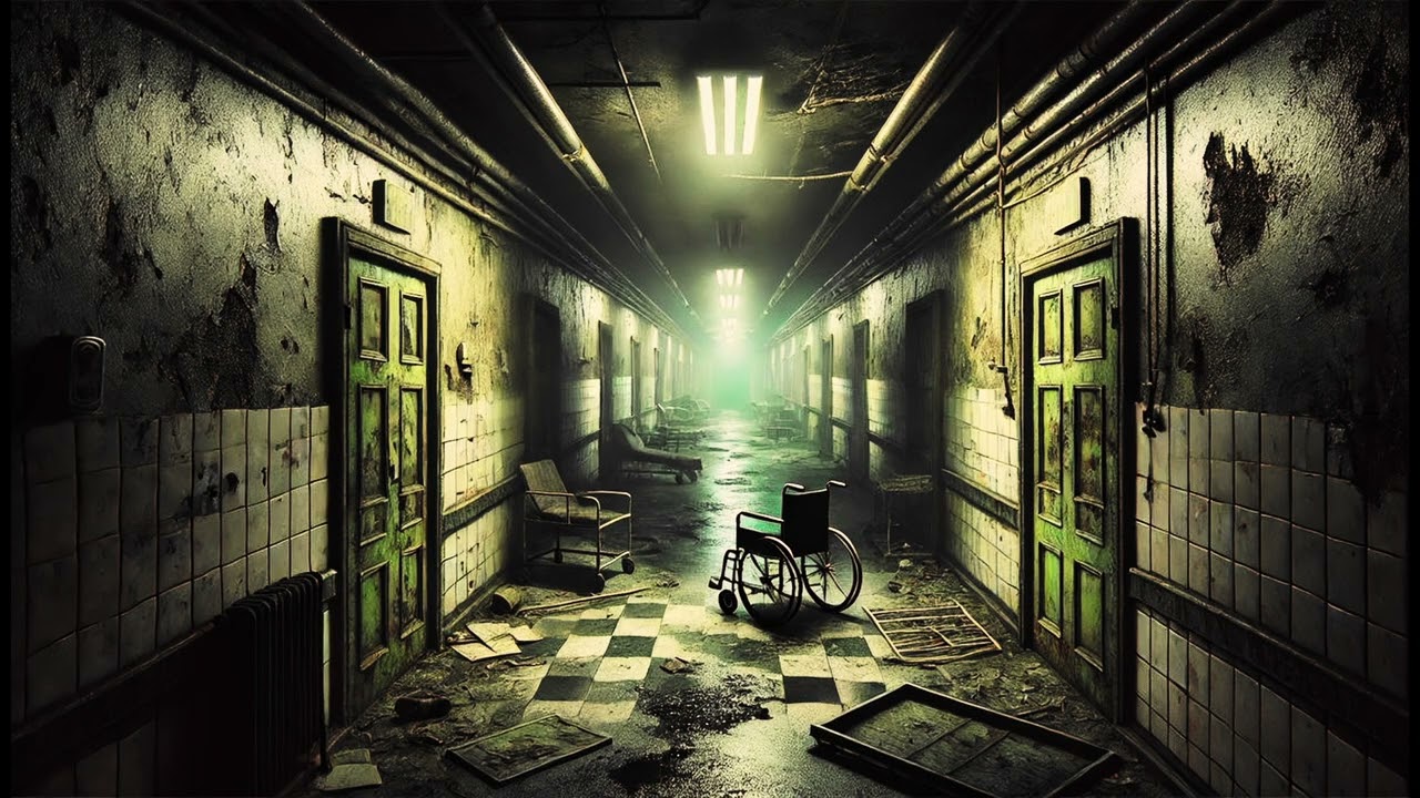 Exploring an abandoned asylum, dark ambient