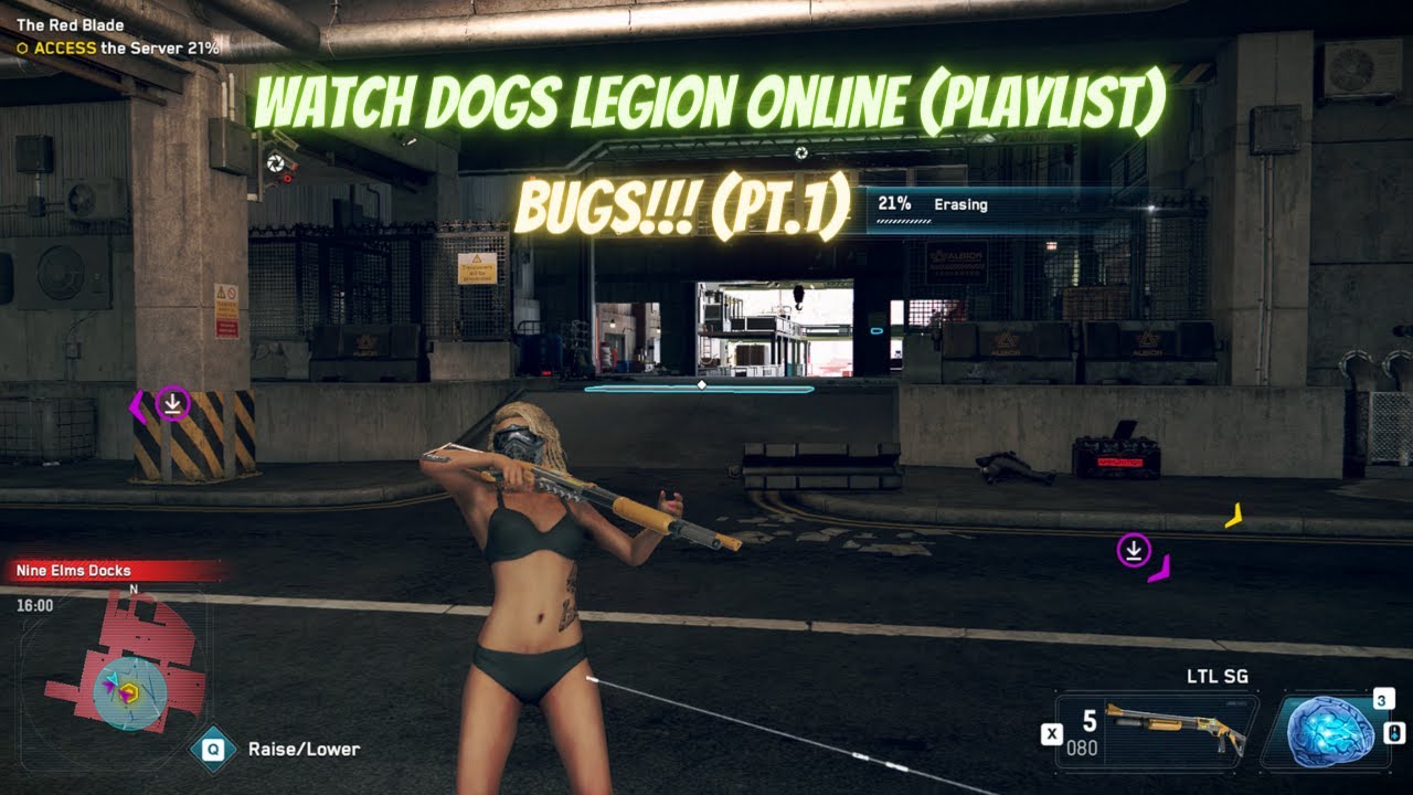 Watch Dogs Legion Online Using Mina Sidhu - (Playlist) BUGS!!! (Pt.1) (PC)