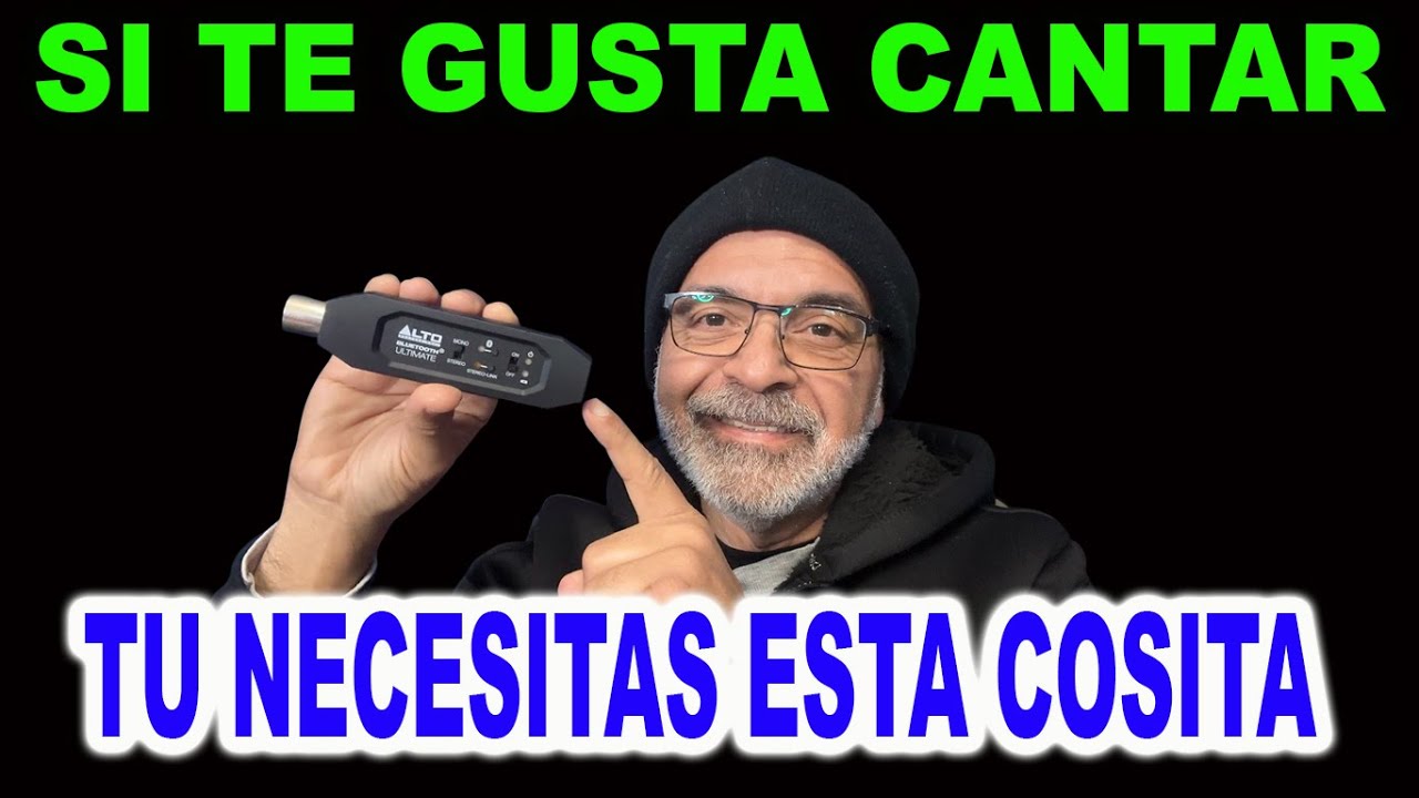 SI TE GUSTA CANTAR NECESITAS ESTA COSITA