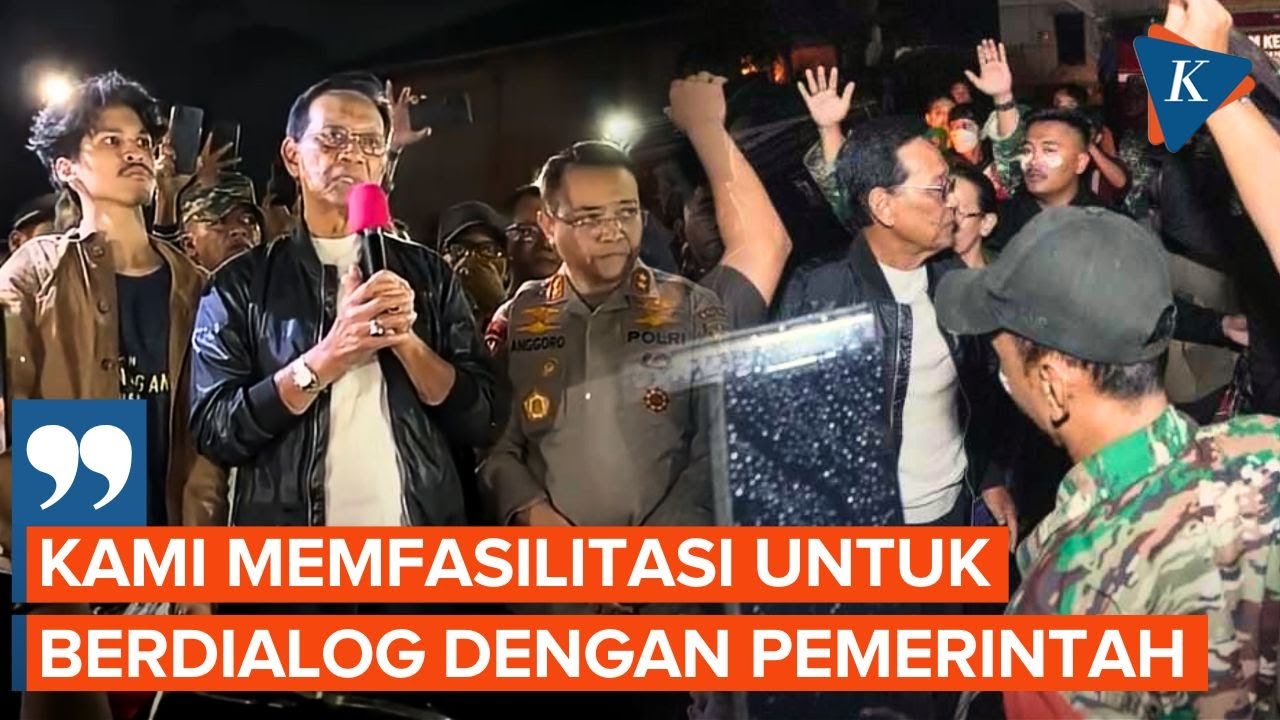 Sultan HB X Temui Massa Demo di Yogyakarta, Siap Jadi Penghubung dengan Pemerintah Pusat