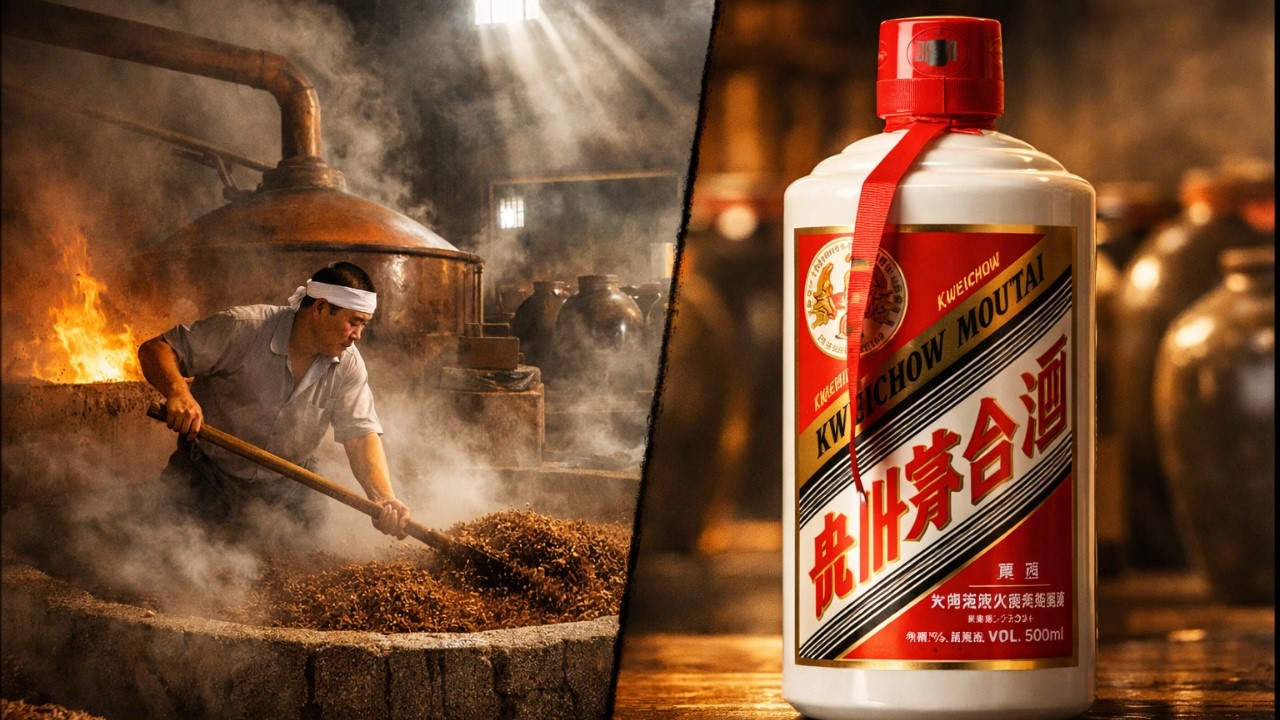 Inside the Moutai Distillery 🍶 How China’s Most Expensive Liquor Is Made (Full Process)