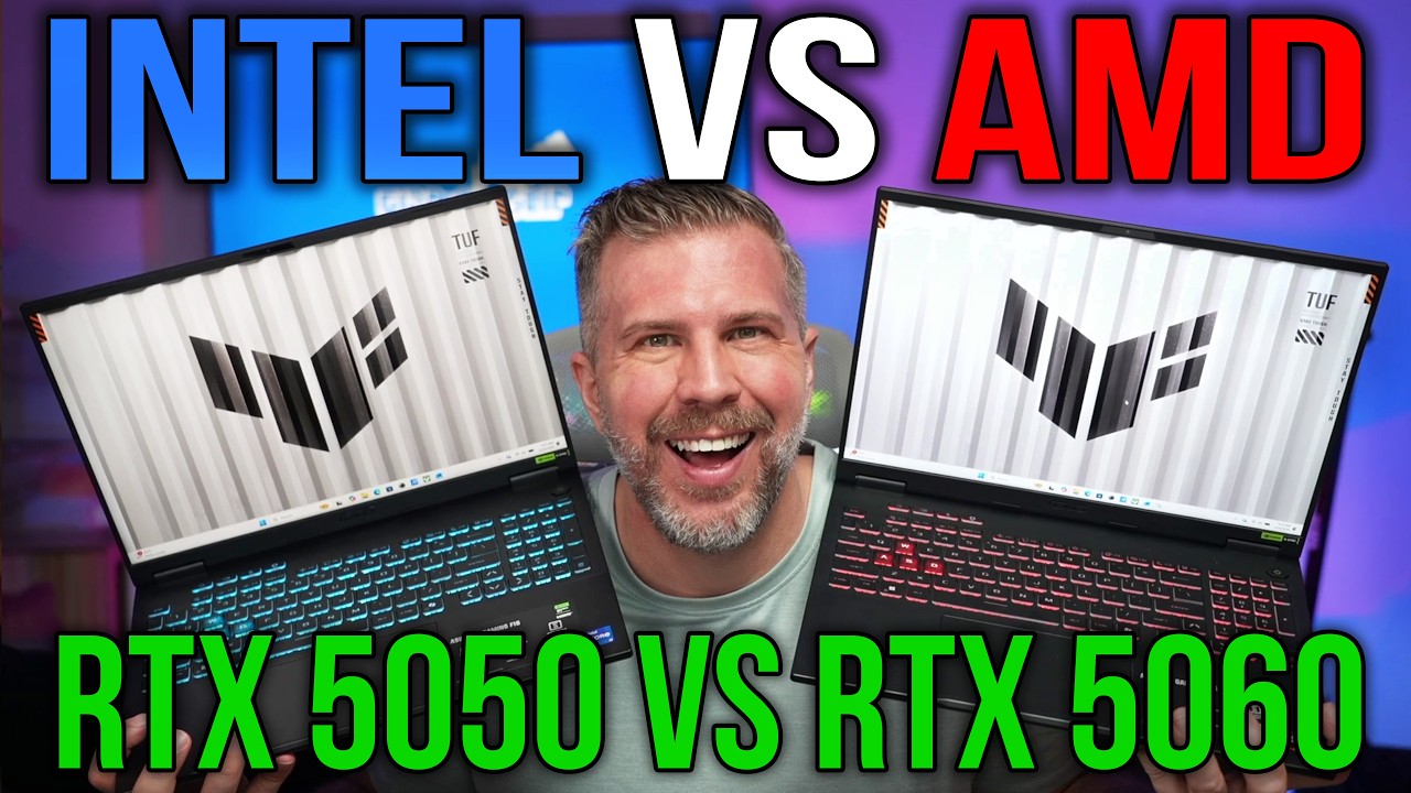 Сравнение производительности Asus TUF F16 и TUF A16! Intel i7-14650HX против Ryzen 7 260 - RTX 50...