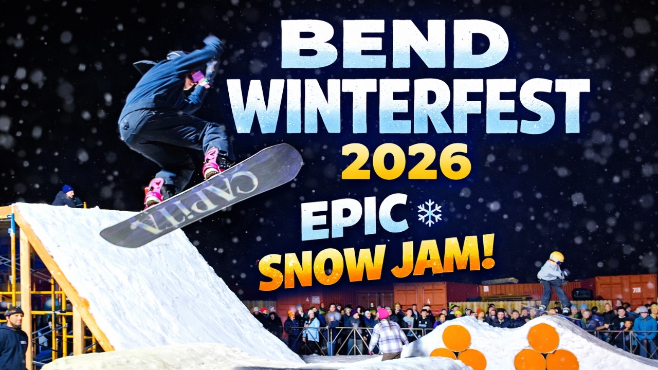 BEND WINTERFEST 2026 ❄️ Ice, Fire, & Winter Magic in Oregon!