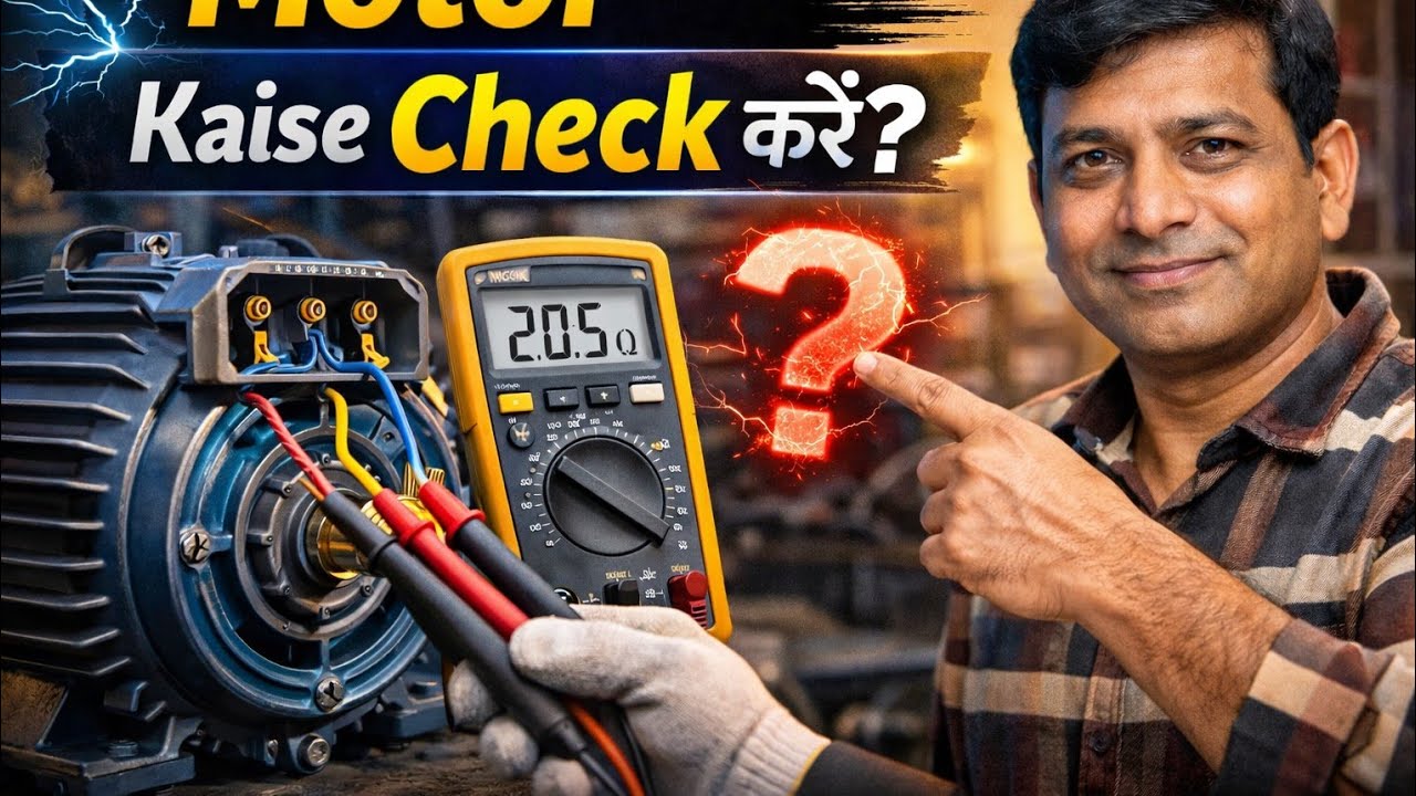 Motor kese check kare Hindi ,पानी की मोटर कैसे चेक करें 