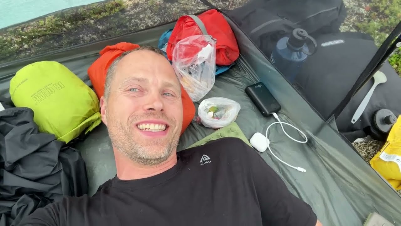 Dag 1, Vandretur Langsua Nationalpark, Norge + Tema valg af lejrplads