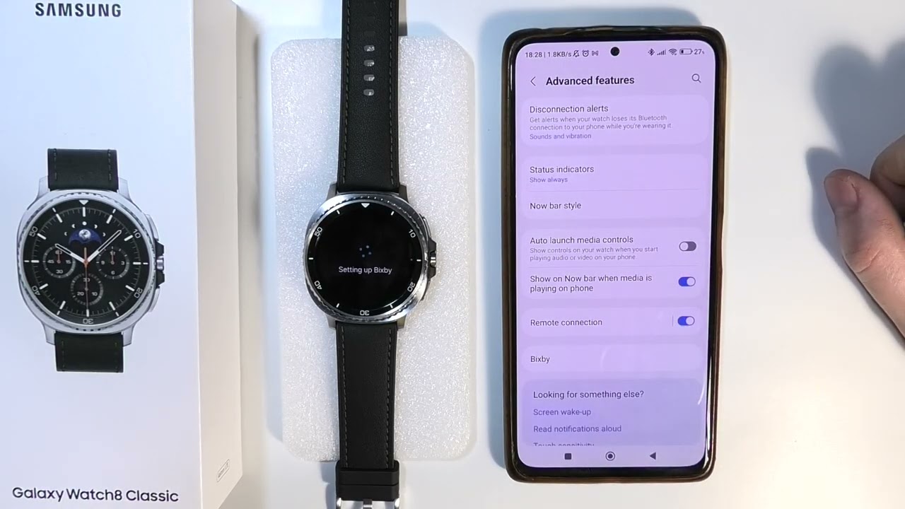 Samsung Galaxy Watch8/Classic &ndash; jak skonfigurować Bixby